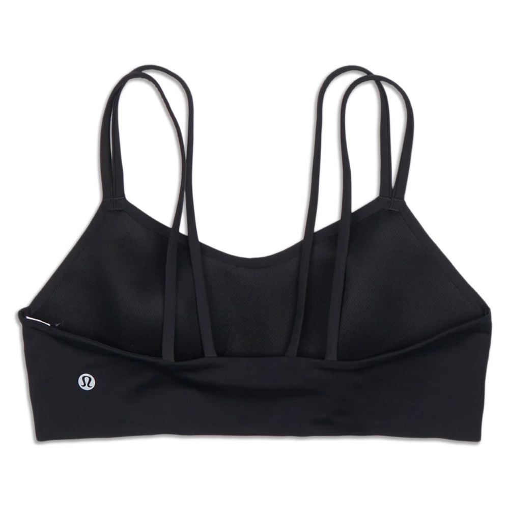 Lululemon Athletica- Black Like A Cloud Activewear Sports Bra